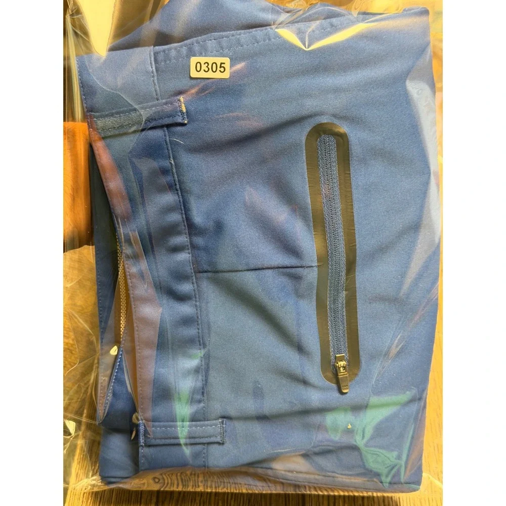 Johnnie-O Mens Performance Shorts Blue JMSH1510 Size 36 Blazer Water Resistant